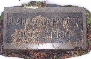 [Diana Papworth, His Wife]