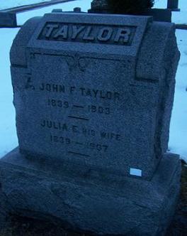 [Front of Taylor Stone]